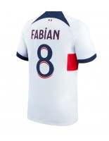 Paris Saint-Germain Fabian Ruiz #8 Venkovní Dres 2023-24 Krátký Rukáv